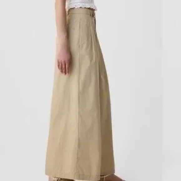 GAP X DOEN wide leg khaki pants - Picture 3 of 3